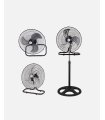 Ventilador 3 en 1 serie Recio negro