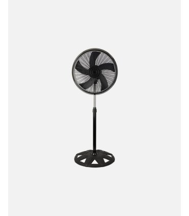 Ventilador de pie Agudo negro
