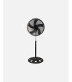 Ventilador de pie Agudo negro