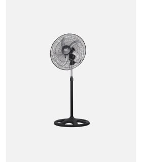 Ventilador de pie Reforzado negro
