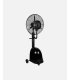 Ventilador nebulizador de pie Napoleon Negro