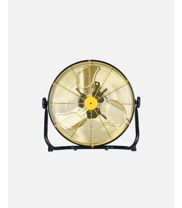Ventilador Mapache 80w Negro/amarillo