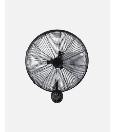 Ventilador pared Arrecife 60w negro/plata