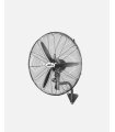 Ventilador pared Borrasca Negro 240w