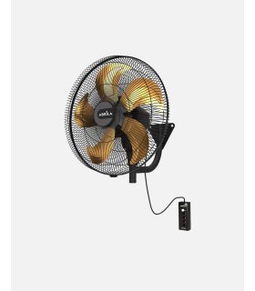 Ventilador pared Velero 152w Negro/oro