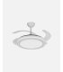 Ventilador Bandido 59w Blanco con aspas retráctiles