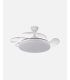 Ventilador Tridente 59w Blanco con aspas retráctiles