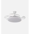 Ventilador Tridente 59w Blanco con aspas retráctiles