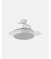 Ventilador Escorpion Mini 59w Blanco con aspas retráctiles