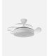 Ventilador Dani 91 cm Blanco con aspas retráctiles