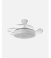 Ventilador Dani 91 cm Blanco con aspas retráctiles