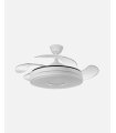 Ventilador Dani 106 cm Blanco con aspas retráctiles