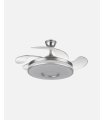 Ventilador Dani 106 cm Níquel con aspas retráctiles
