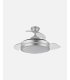 Ventilador Esparta 72 cm plata con aspas retráctiles