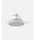 Ventilador Esparta Plus 107 cm plata con aspas retráctiles