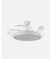 Ventilador Esparta Maxi 132 cm blanco con aspas retráctiles