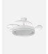 Ventilador Cerrato Blanco 107 cm  con aspas retráctiles