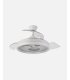 Ventilador Turia 107 cm Blanco  con aspas retráctiles