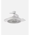 Ventilador Turia 107 cm Blanco  con aspas retráctiles