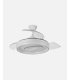 Ventilador Maracana 107 cm Blanco con aspas retráctiles