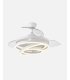 Ventilador Kai 107 cm Blanco con aspas retráctiles