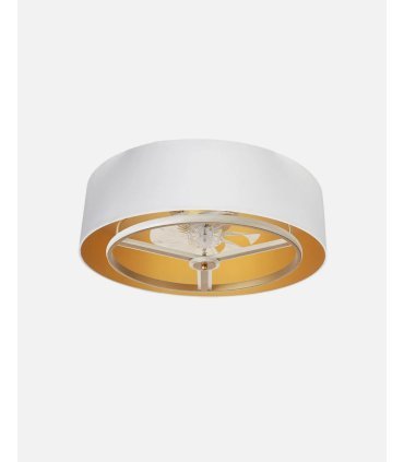 Ventilador DC Anuska 60w blanco/oro-oro