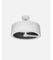 Ventilador DC Tatiana 110w blanco/madera negra