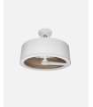 Ventilador DC Tatiana 110w blanco/madera oscura