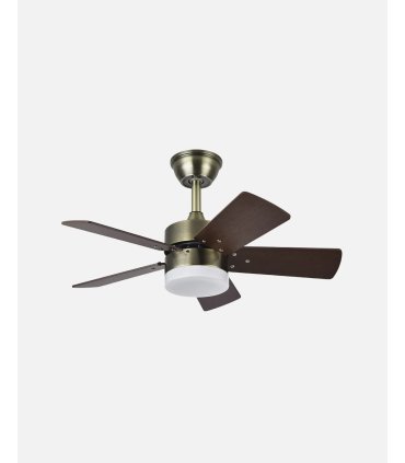 Ventilador DC Marta 36w cuero