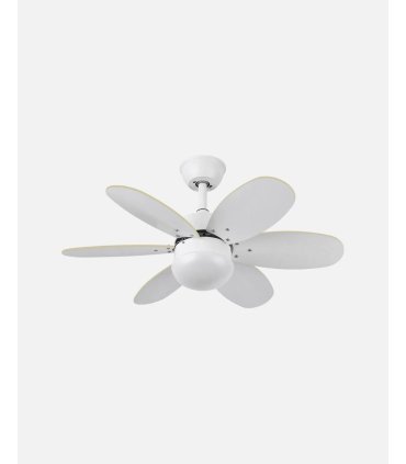 Ventilador DC Marta 36w blanco