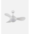 Ventilador DC Solido 24w blanco