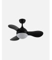 Ventilador DC Solido 24w negro