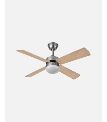 Ventilador DC Sofia 2xE27 níquel