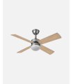 Ventilador DC Sofia 2xE27 níquel