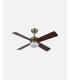 Ventilador DC Sofia 2xE27 cuero