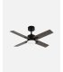 Ventilador DC Talco 20W negro con aspas reversibles negro/gris
