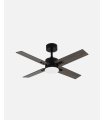 Ventilador DC Talco 20W negro con aspas reversibles negro/gris