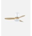 Ventilador DC Cain 15w blanco/haya