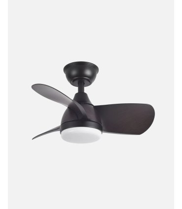 Ventilador DC Pirdo 24w negro/marron