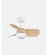 Ventilador DC Pirdo 24w blanco/haya