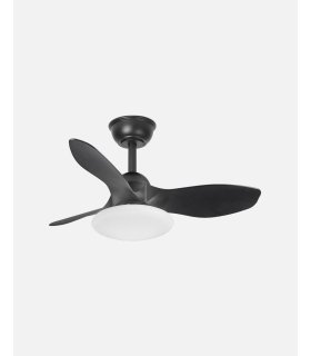 Ventilador DC Paramo 36w negro