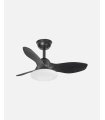 Ventilador DC Paramo 36w negro