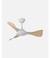 Ventilador DC Caiman 36w blanco/haya
