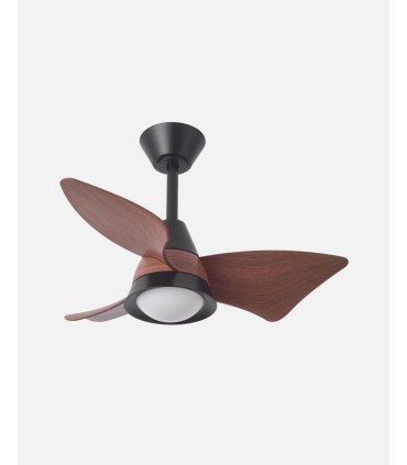 Ventilador DC Jaguar 30w  negro/roble