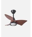 Ventilador DC Jaguar 30w  negro/roble