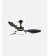 Ventilador DC 48+7w Mandala negro
