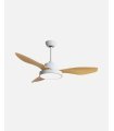 Ventilador DC Hayate 24w blanco/haya