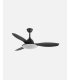 Ventilador DC negro 72w Yael
