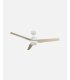 Ventilador DC Captus 22W blanco con 3 aspas reversibles blanco/haya