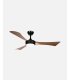 Ventilador DC Tormos 18w negro/roble